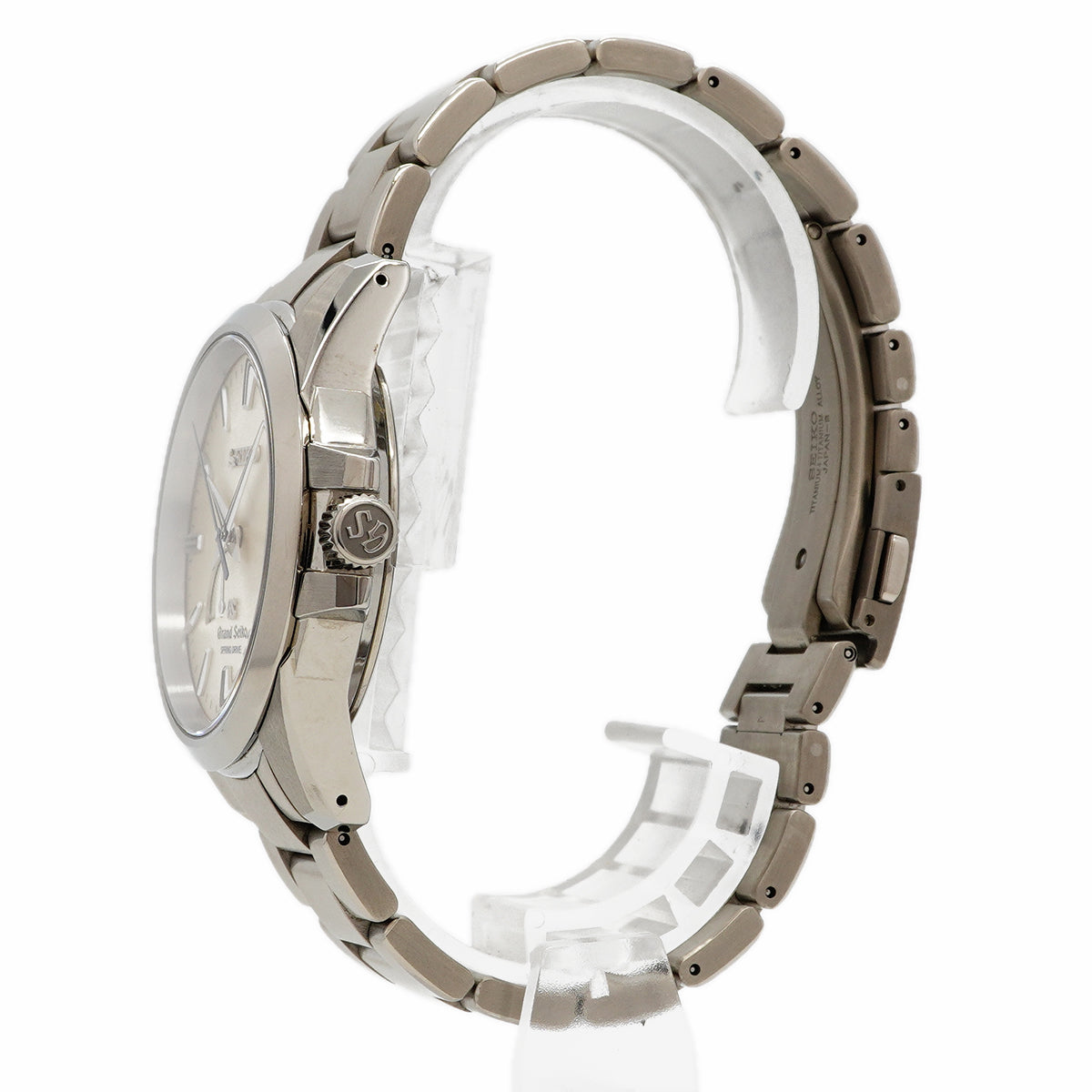【6wgd0320】セイコー グランドセイコー スプリングドライブ SBGA079/9R65-0BG0 シルバー文字盤【中古】腕時計 メンズ