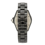 【6wgd0328】シャネル J12 エメラルド H2131 黒文字盤【中古】腕時計 メンズ