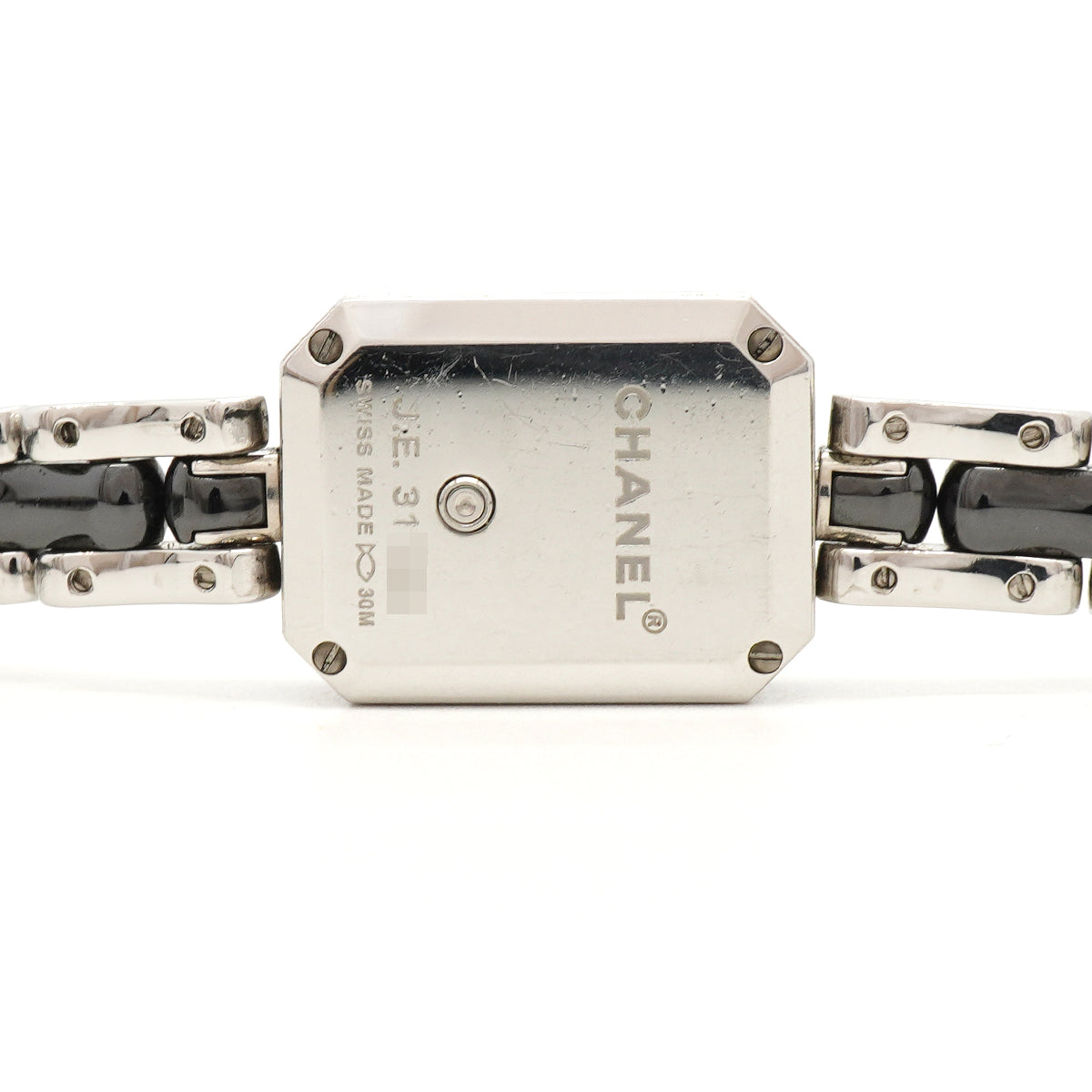 【6wgd0334】シャネル プルミエール ダイヤベゼル H2163 黒文字盤【中古】腕時計 レディース