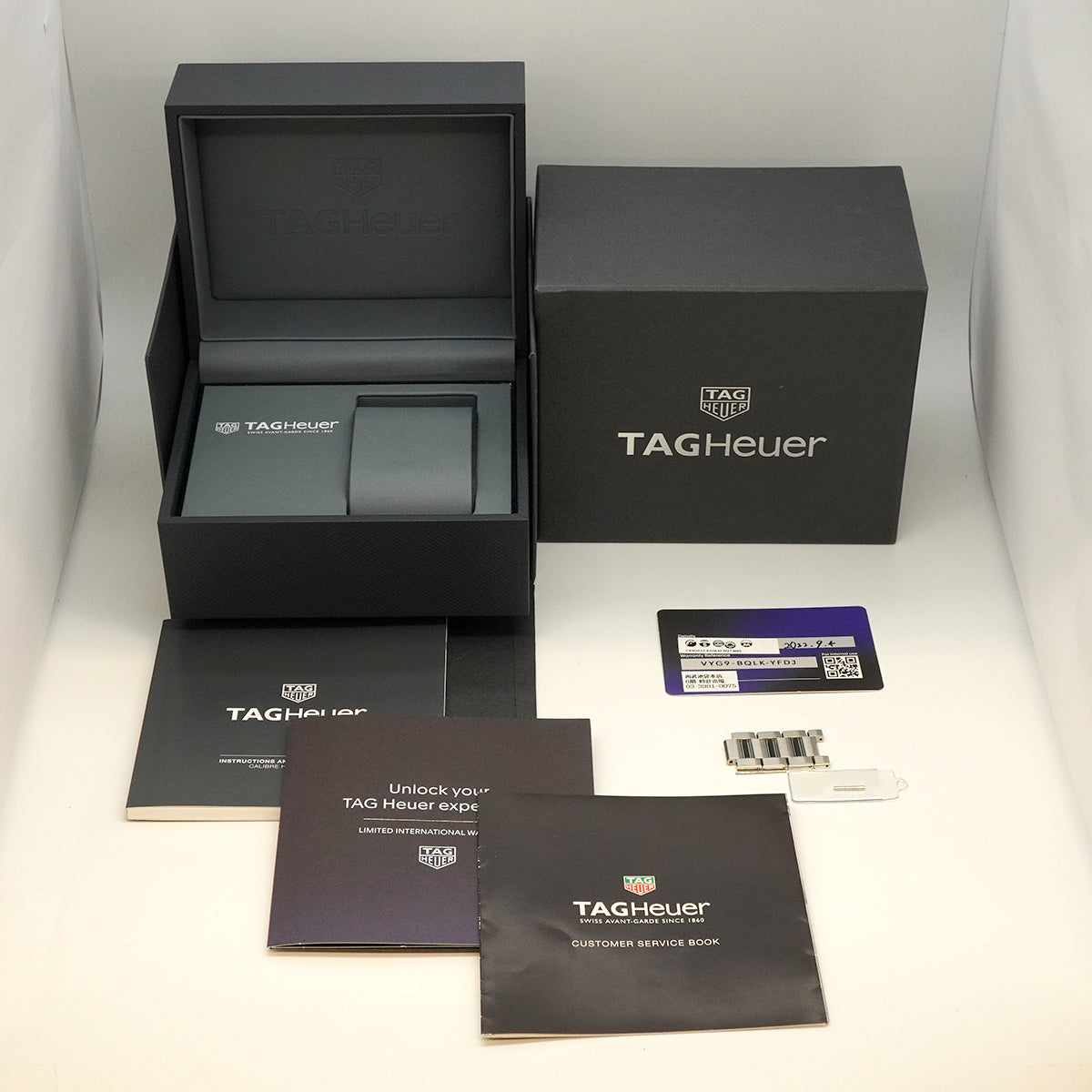【6wha0003】タグホイヤー カレラ キャリバーホイヤー02 スポーツ CBN2A10 グリーン文字盤【中古】腕時計 メンズ