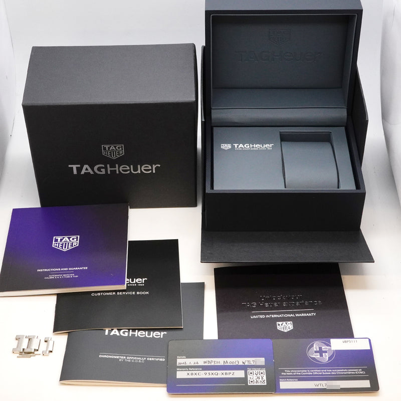 【6wha0007】タグホイヤー アクアレーサー プロフェッショナル300 WBP5111 青文字盤【中古】腕時計 メンズ