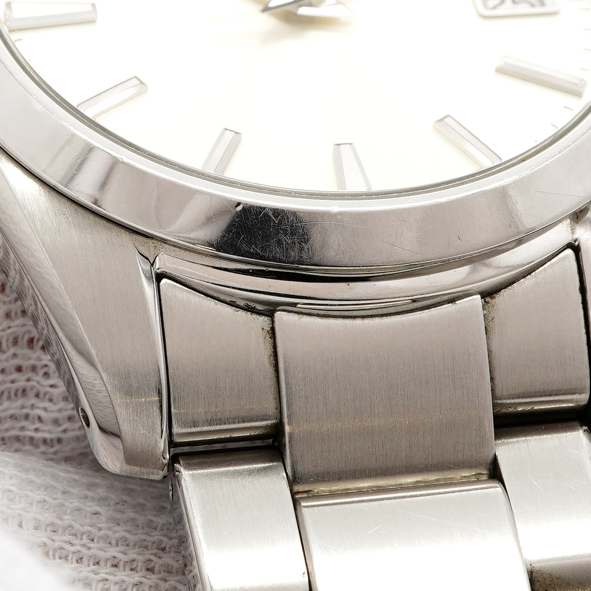 【6wha0012】セイコー グランドセイコー SBGV221/9F82-0AF0 シルバー文字盤【中古】腕時計 メンズ