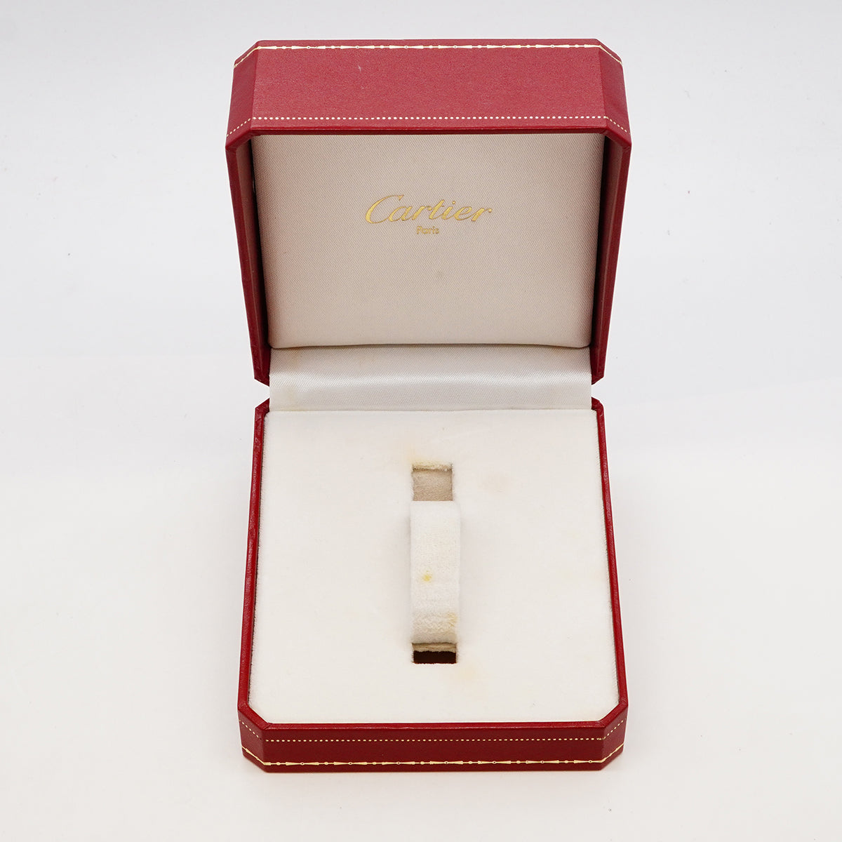 【6wha0016】カルティエ サントス オクタゴンSM W2001683 ベージュ文字盤【中古】腕時計 レディース