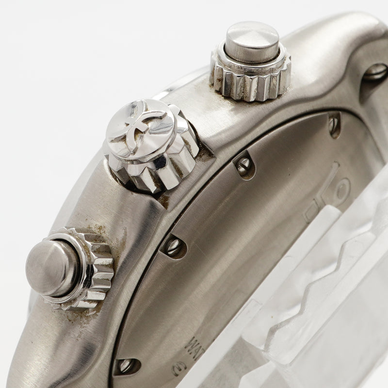 【6wha0033】エベル 1911 ディスカバリー 9750L62 シルバー文字盤【中古】腕時計 メンズ