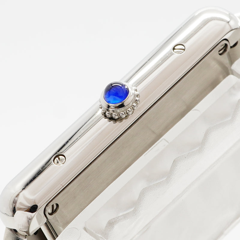 【6wha0065】カルティエ タンクソロLM W5200014 シルバー文字盤【中古】腕時計 メンズ レディース ユニセックス