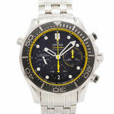 【6wha0068】オメガ シーマスター300 コーアクシャル クロノグラフ 212.30.44.50.01.002 黒文字盤【中古】腕時計 メンズ
