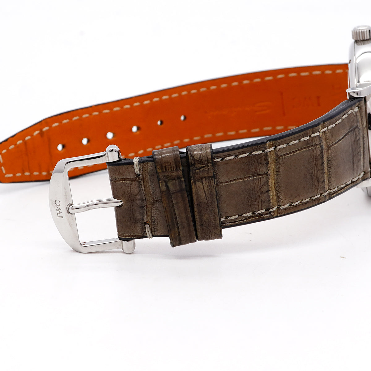 【6wha0070】IWC アイダブリューシー シャフハウゼン ポートフィノ オートマティック 37 ダイヤ IW458104 グレー文字盤【中古】腕時計 メンズ