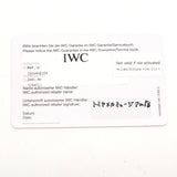 【6wha0070】IWC アイダブリューシー シャフハウゼン ポートフィノ オートマティック 37 ダイヤ IW458104 グレー文字盤【中古】腕時計 メンズ