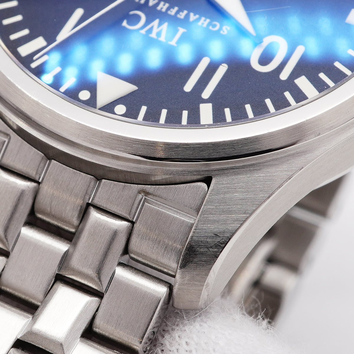 【6whb0094】IWC アイダブリューシー シャフハウゼン パイロットウォッチ16 IW325504 黒文字盤【中古】腕時計 メンズ