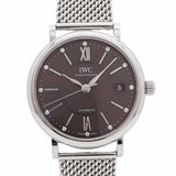 【6whb0097】IWC アイダブリューシー シャフハウゼン ポートフィノ37 IW458110 グレー文字盤【中古】腕時計 ボーイズ