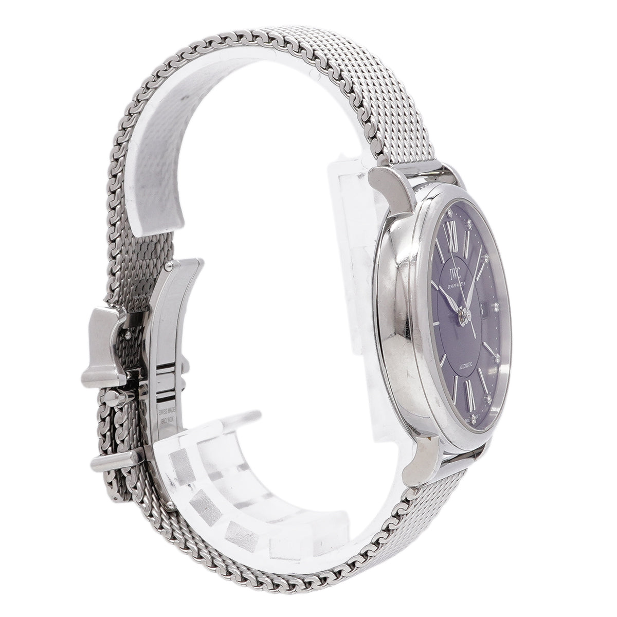 【6whb0097】IWC アイダブリューシー シャフハウゼン ポートフィノ37 IW458110 グレー文字盤【中古】腕時計 ボーイズ