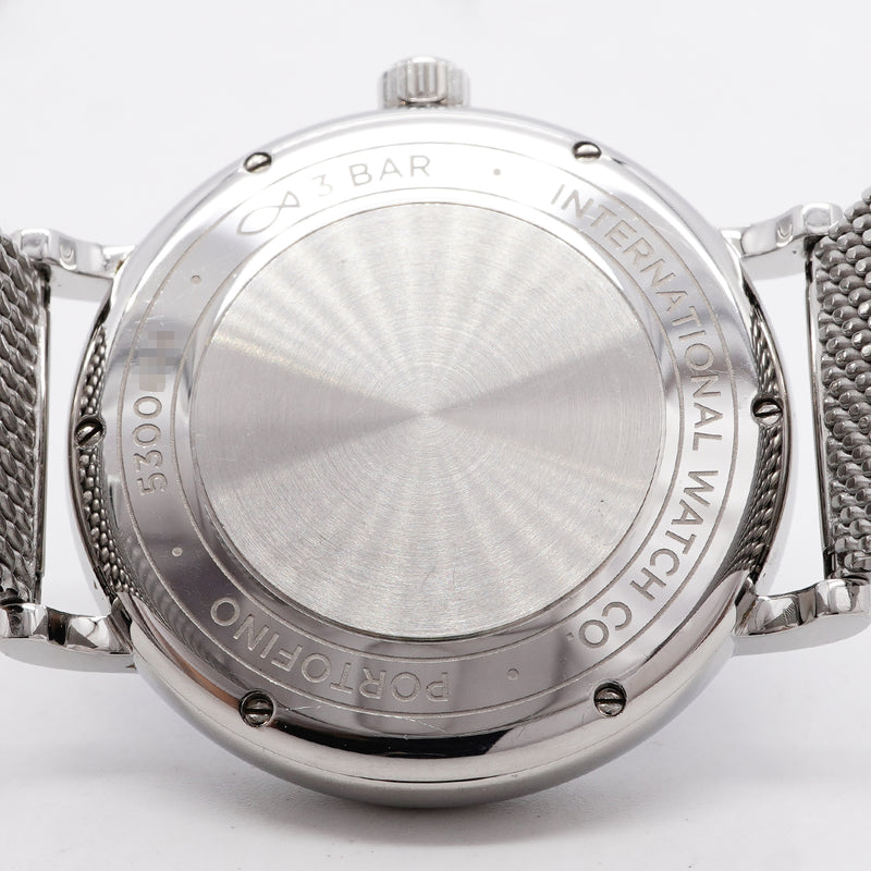 【6whb0097】IWC アイダブリューシー シャフハウゼン ポートフィノ37 IW458110 グレー文字盤【中古】腕時計 ボーイズ