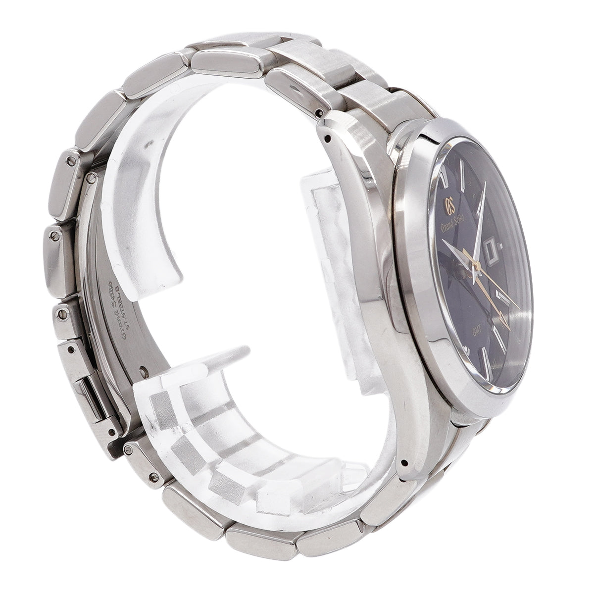 【6whb0101】セイコー グランドセイコー GMT 50周年記念 SBGN009/9F86-0AD0 ネイビー文字盤【中古】腕時計 メンズ