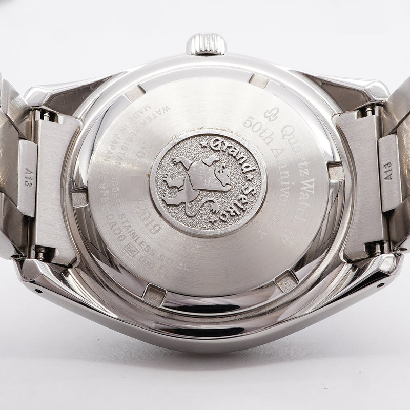 【6whb0101】セイコー グランドセイコー GMT 50周年記念 SBGN009/9F86-0AD0 ネイビー文字盤【中古】腕時計 メンズ