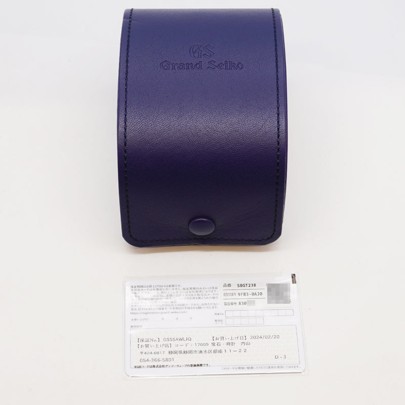 【6whb0113】セイコー グランドセイコー デイデイト SBGT238/9F83-0AJ0 白文字盤【中古】腕時計 メンズ