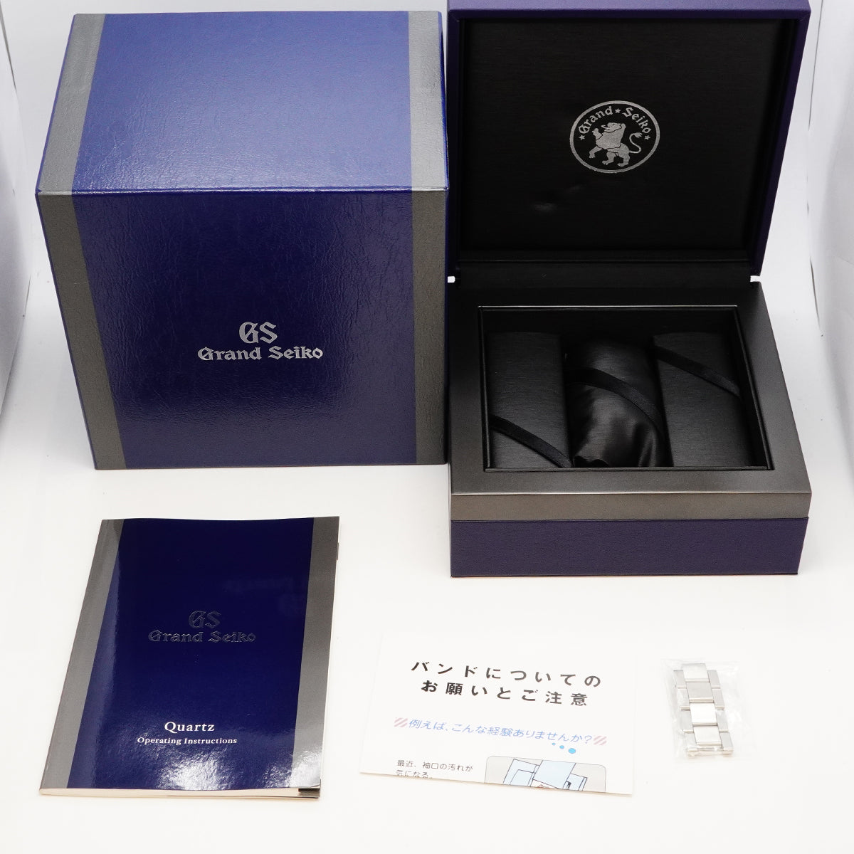 【6whb0133】セイコー グランドセイコー SBGX261/9F62-0AB0 黒文字盤【中古】腕時計 メンズ