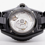 【6whb0140】シャネル J12 ウォンテッド ドゥ シャネル H7418 黒文字盤【中古】腕時計 メンズ