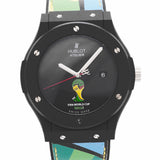 【6whb0145】ウブロ クラシック フュージョン アトリエ FIFA ワールドカップ 2014 500.XI.1100.VR.FIF14 黒文字盤【中古】腕時計 メンズ