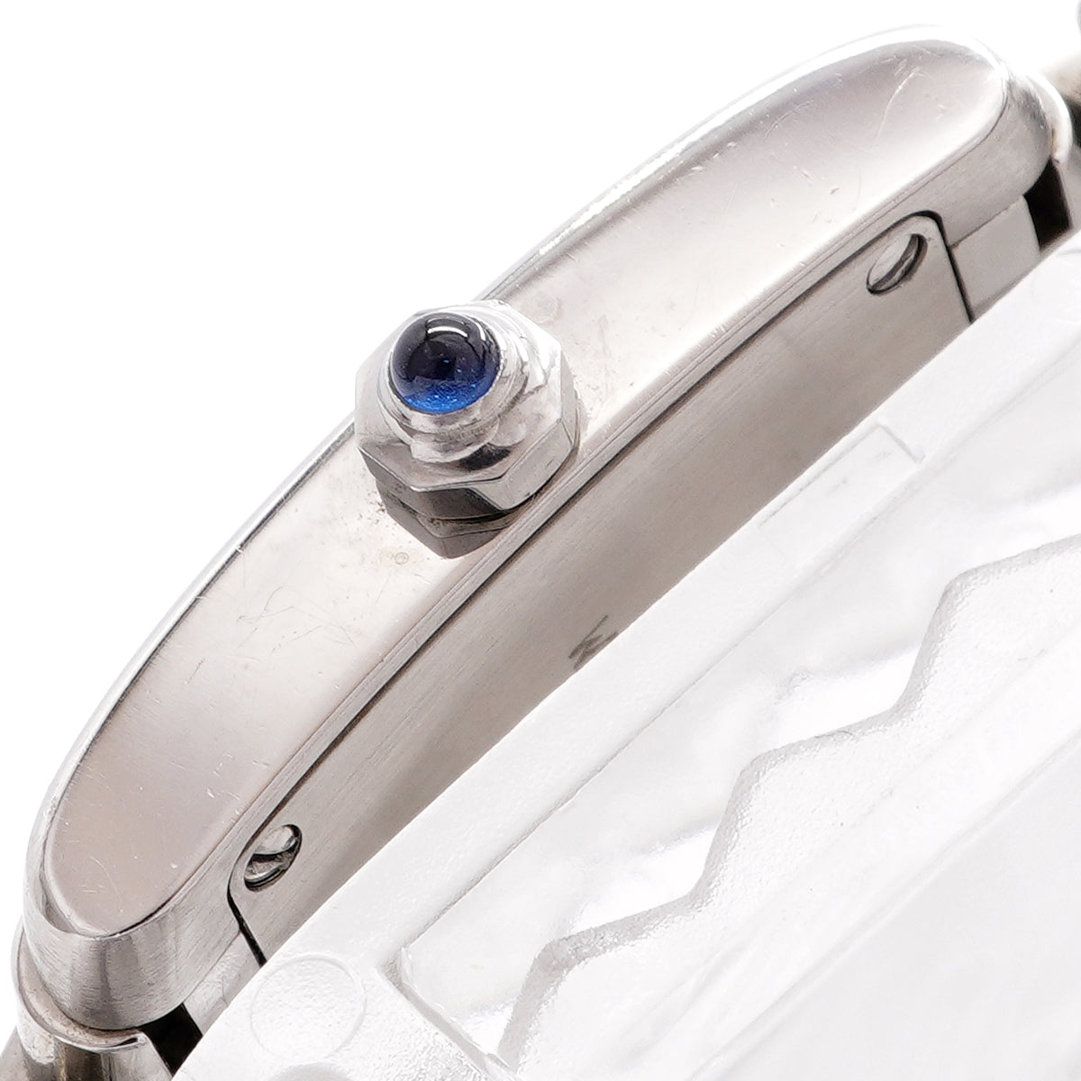 【6whc0176】カルティエ タンクフランセーズ SM W51008Q3 アイボリー文字盤【中古】腕時計 レディース