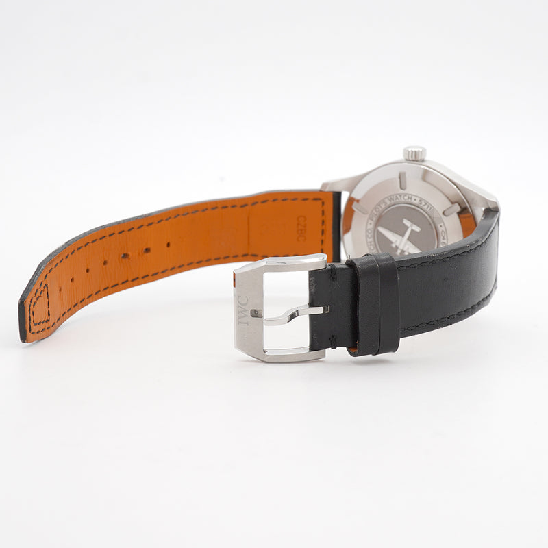 【6whc0198】IWC アイダブリューシー シャフハウゼン パイロットウォッチ マーク18 IW327009 黒文字盤【中古】腕時計 メンズ