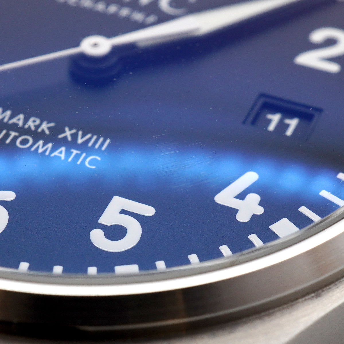 【6whc0198】IWC アイダブリューシー シャフハウゼン パイロットウォッチ マーク18 IW327009 黒文字盤【中古】腕時計 メンズ