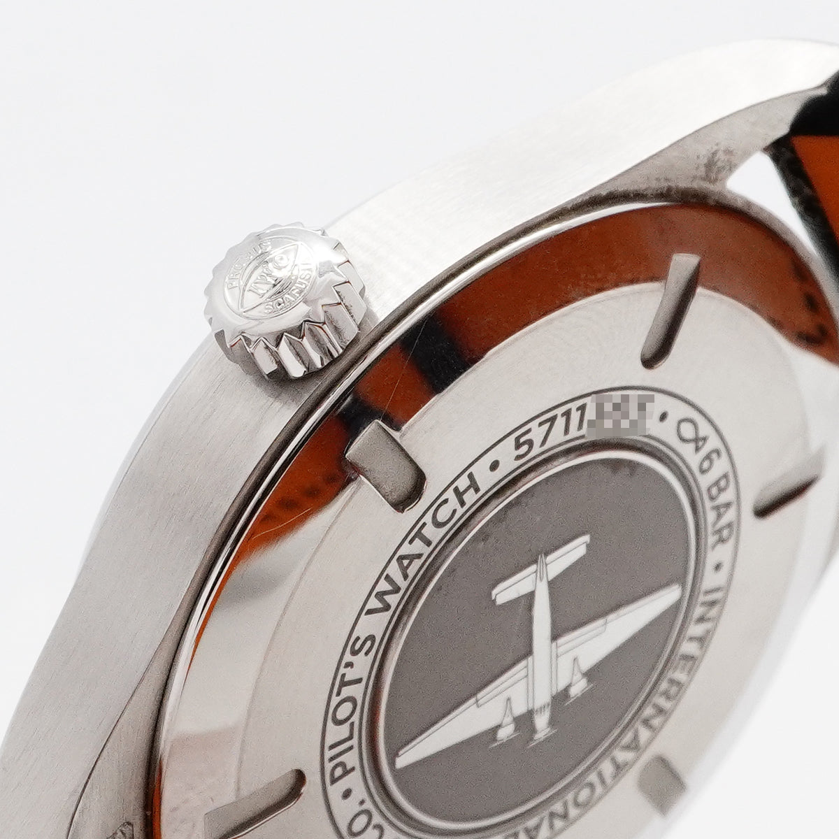 【6whc0198】IWC アイダブリューシー シャフハウゼン パイロットウォッチ マーク18 IW327009 黒文字盤【中古】腕時計 メンズ