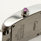 【6whc0245】カルティエ タンクフランセーズ SM W51028Q3 ピンク文字盤【中古】腕時計 レディース