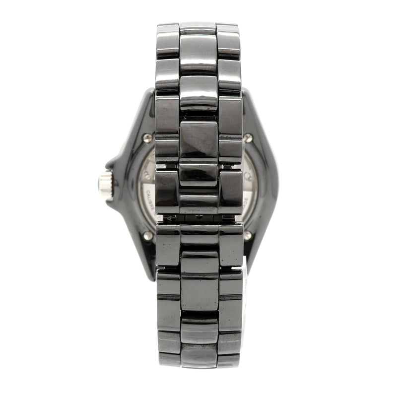 【6whc0259】シャネル J12 H5697 黒文字盤【中古】腕時計 メンズ