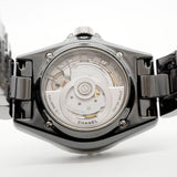 【6whc0259】シャネル J12 H5697 黒文字盤【中古】腕時計 メンズ