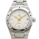 【6whd0262】IWC アイダブリューシー シャフハウゼン インヂュニア ミッドサイズ IW451503 シルバー文字盤【中古】腕時計 ボーイズ