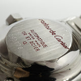 【6whd0263】カルティエ サントスオクタゴン SM ゴドロンブレス 白文字盤【中古】腕時計 レディース