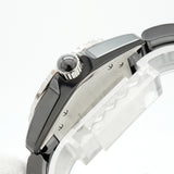 【6whd0265】シャネル J12 H0685 黒文字盤【中古】腕時計 メンズ