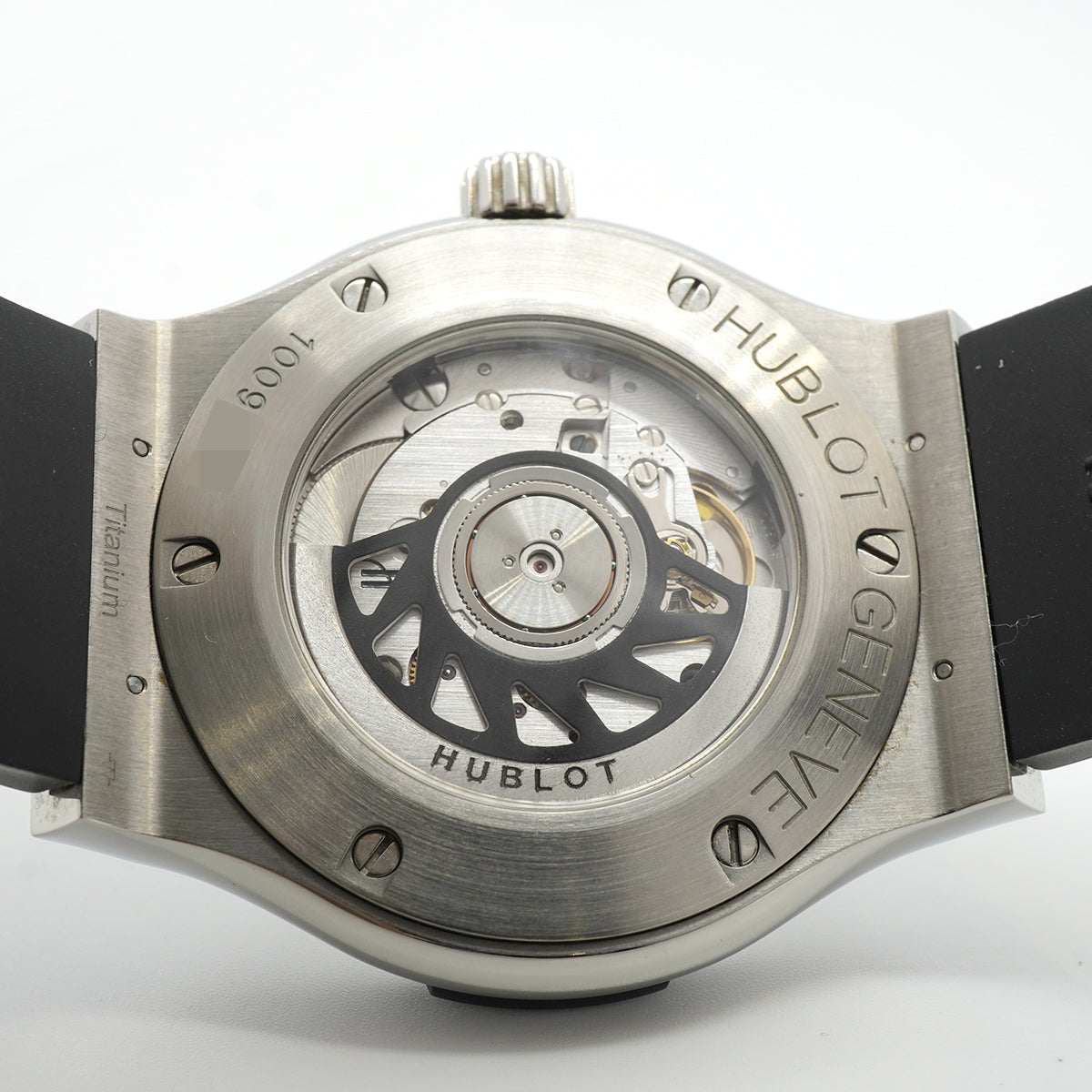 【6whd0267】ウブロ クラシックフュージョン 542.NX.1170.RX 黒文字盤【中古】腕時計 メンズ