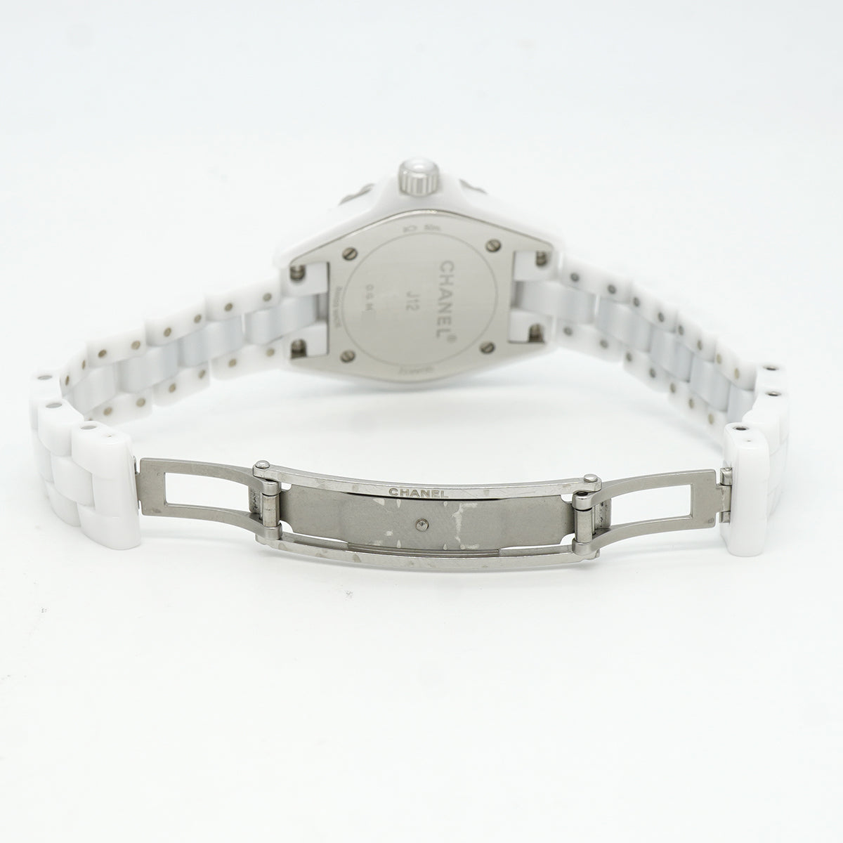 【6whd0269】シャネル J12 8Pダイヤ H2570 白文字盤【中古】腕時計 レディース