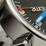 【6whd0271】アラン・シルベスタイン クラブ GMT デイト 黒文字盤【中古】腕時計 メンズ