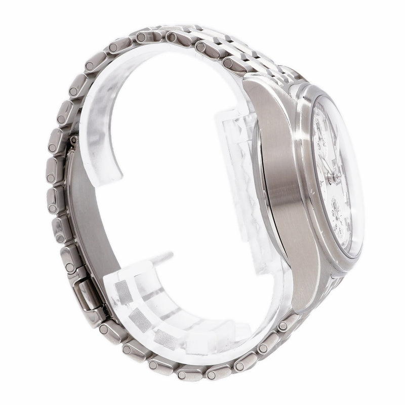 【6whd0278】IWC アイダブリューシー シャフハウゼン パイロット スピットファイアー クロノグラフ IW370623 シルバー文字盤【中古】腕時計 メンズ