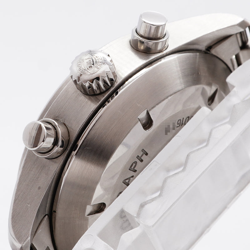 【6whd0278】IWC アイダブリューシー シャフハウゼン パイロット スピットファイアー クロノグラフ IW370623 シルバー文字盤【中古】腕時計 メンズ