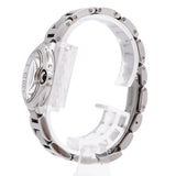 【6whd0279】カルティエ バロンブルーSM W69010Z4 シルバー文字盤【中古】腕時計 レディース