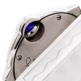 【6whd0279】カルティエ バロンブルーSM W69010Z4 シルバー文字盤【中古】腕時計 レディース