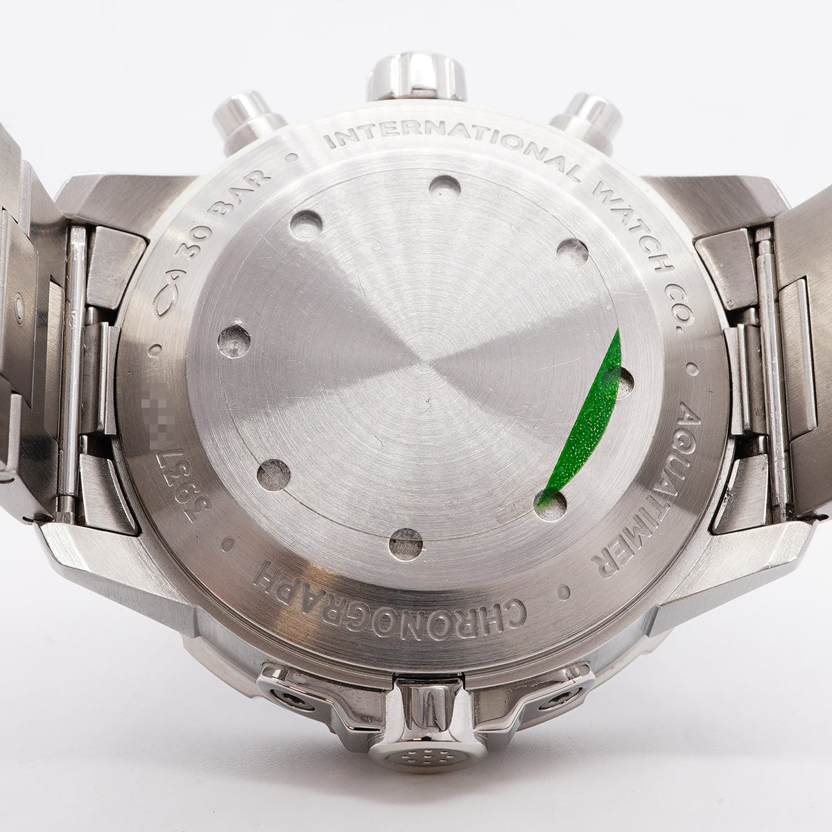 【6whd0283】IWC アイダブリューシー シャフハウゼン アクアタイマー クロノグラフ IW376803 黒文字盤【中古】腕時計 メンズ