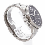 【6whd0283】IWC アイダブリューシー シャフハウゼン アクアタイマー クロノグラフ IW376803 黒文字盤【中古】腕時計 メンズ