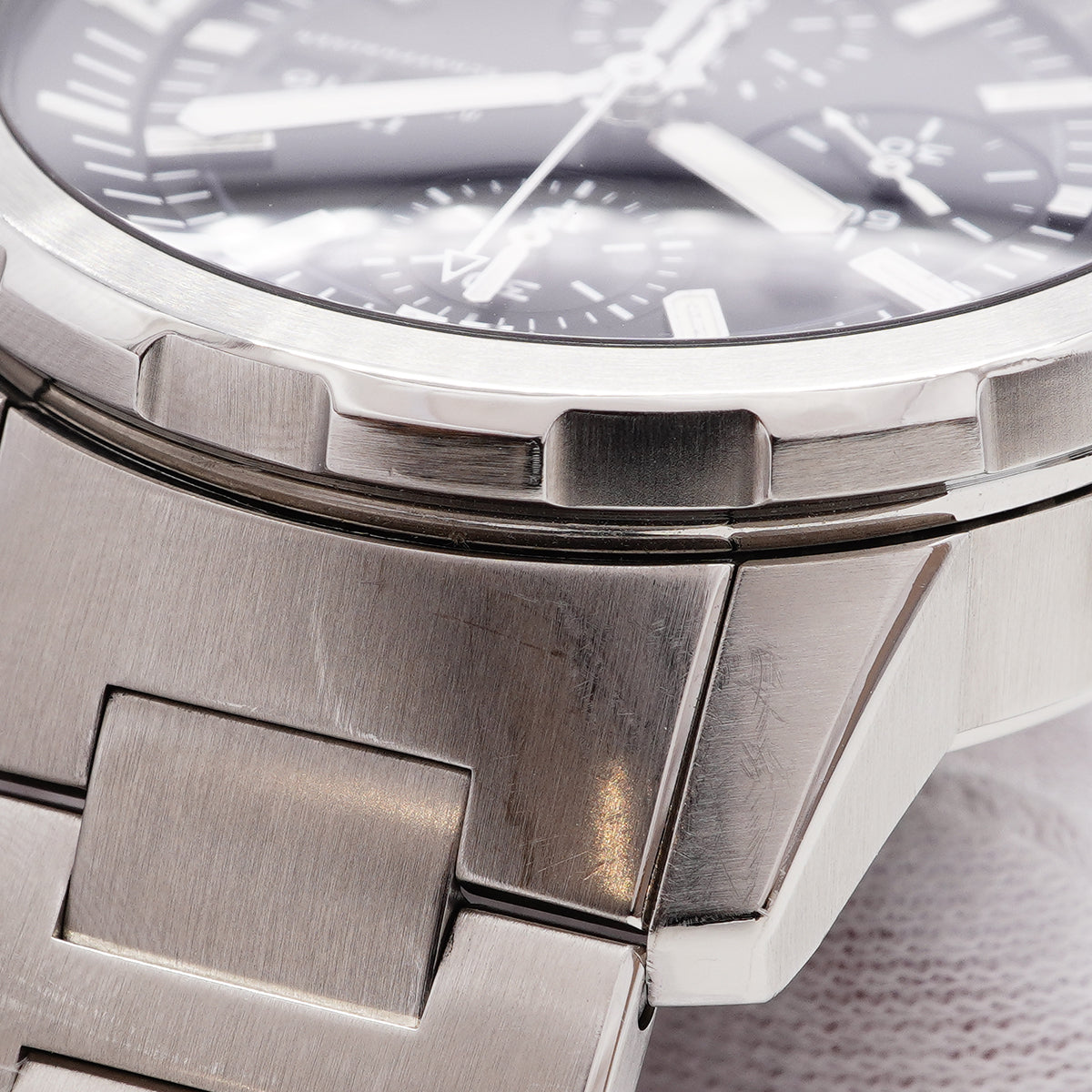 【6whd0283】IWC アイダブリューシー シャフハウゼン アクアタイマー クロノグラフ IW376803 黒文字盤【中古】腕時計 メンズ