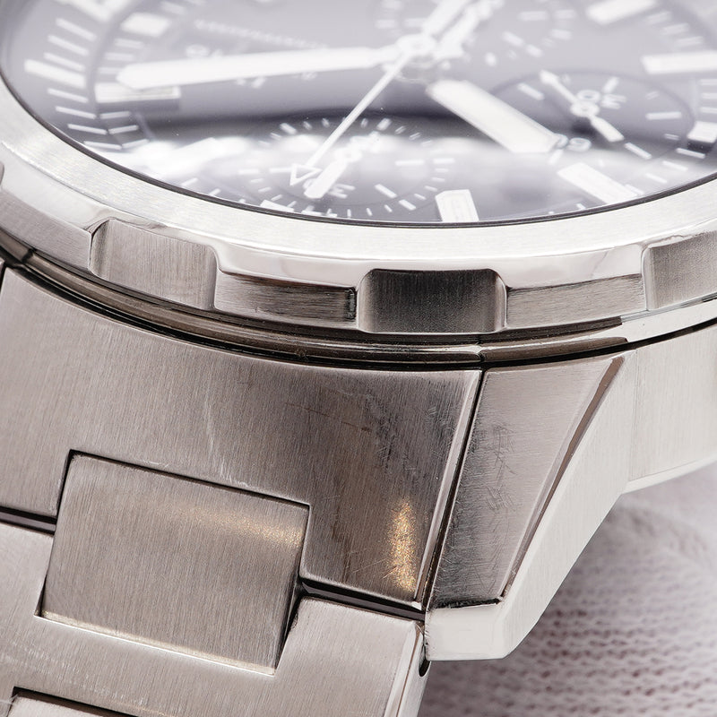 【6whd0283】IWC アイダブリューシー シャフハウゼン アクアタイマー クロノグラフ IW376803 黒文字盤【中古】腕時計 メンズ