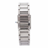 【6whd0293】カルティエ タンクフランセーズSM W51008Q3 アイボリー文字盤【中古】腕時計 レディース
