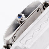 【6whd0293】カルティエ タンクフランセーズSM W51008Q3 アイボリー文字盤【中古】腕時計 レディース