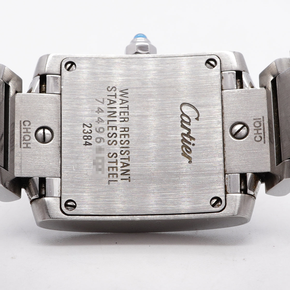 【6whd0293】カルティエ タンクフランセーズSM W51008Q3 アイボリー文字盤【中古】腕時計 レディース