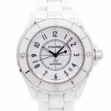 【6whd0295】シャネル J12 H0970 白文字盤【中古】腕時計 メンズ