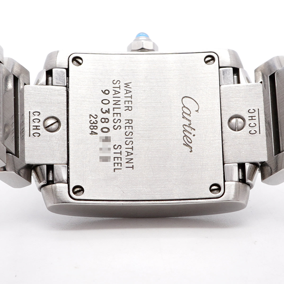 【6whd0300】カルティエ タンクフランセーズSM W51008Q3 アイボリー文字盤【中古】腕時計 レディース