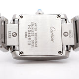 【6whd0300】カルティエ タンクフランセーズSM W51008Q3 アイボリー文字盤【中古】腕時計 レディース
