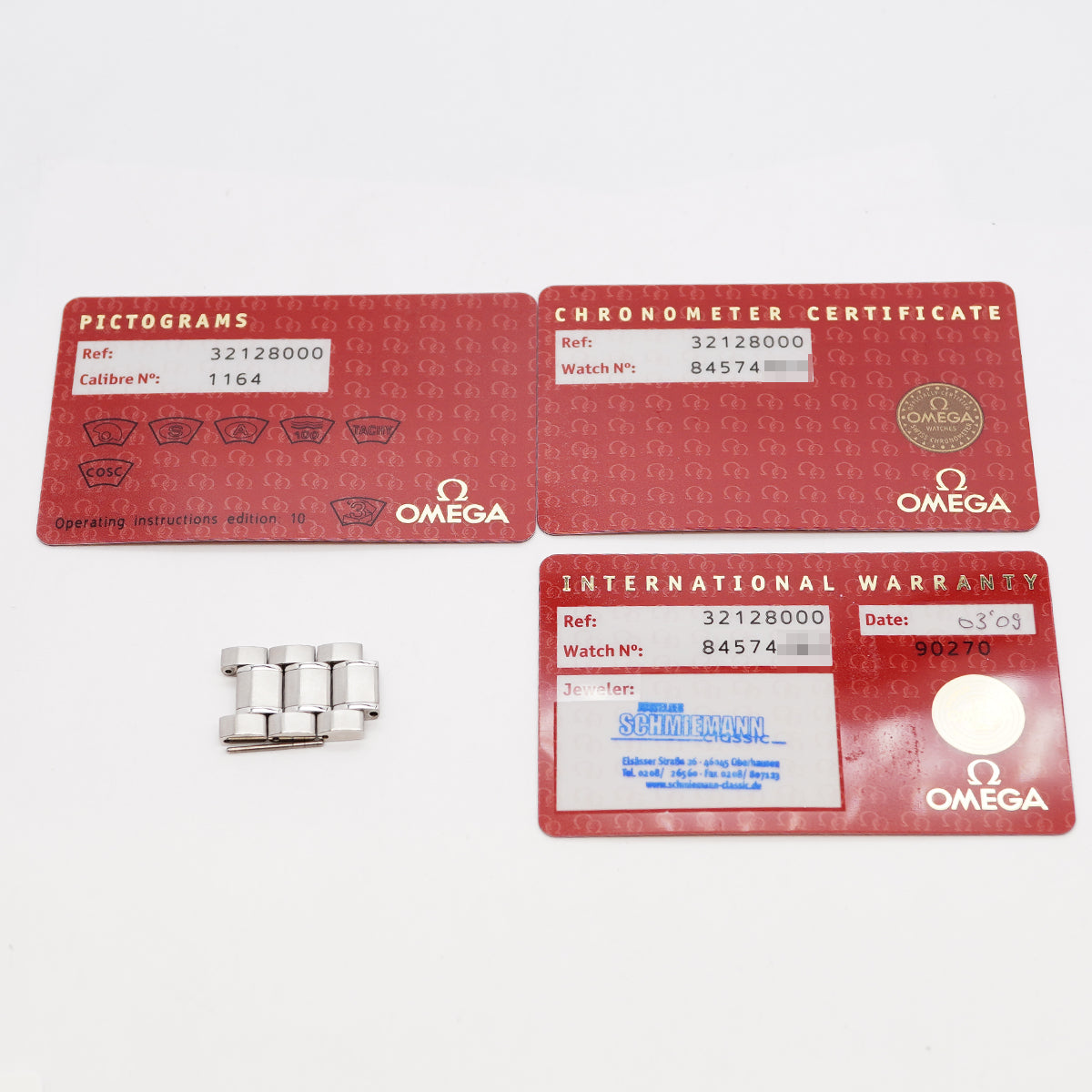 【6whd0302】オメガ スピードマスター 3212.80 青文字盤【中古】腕時計 メンズ